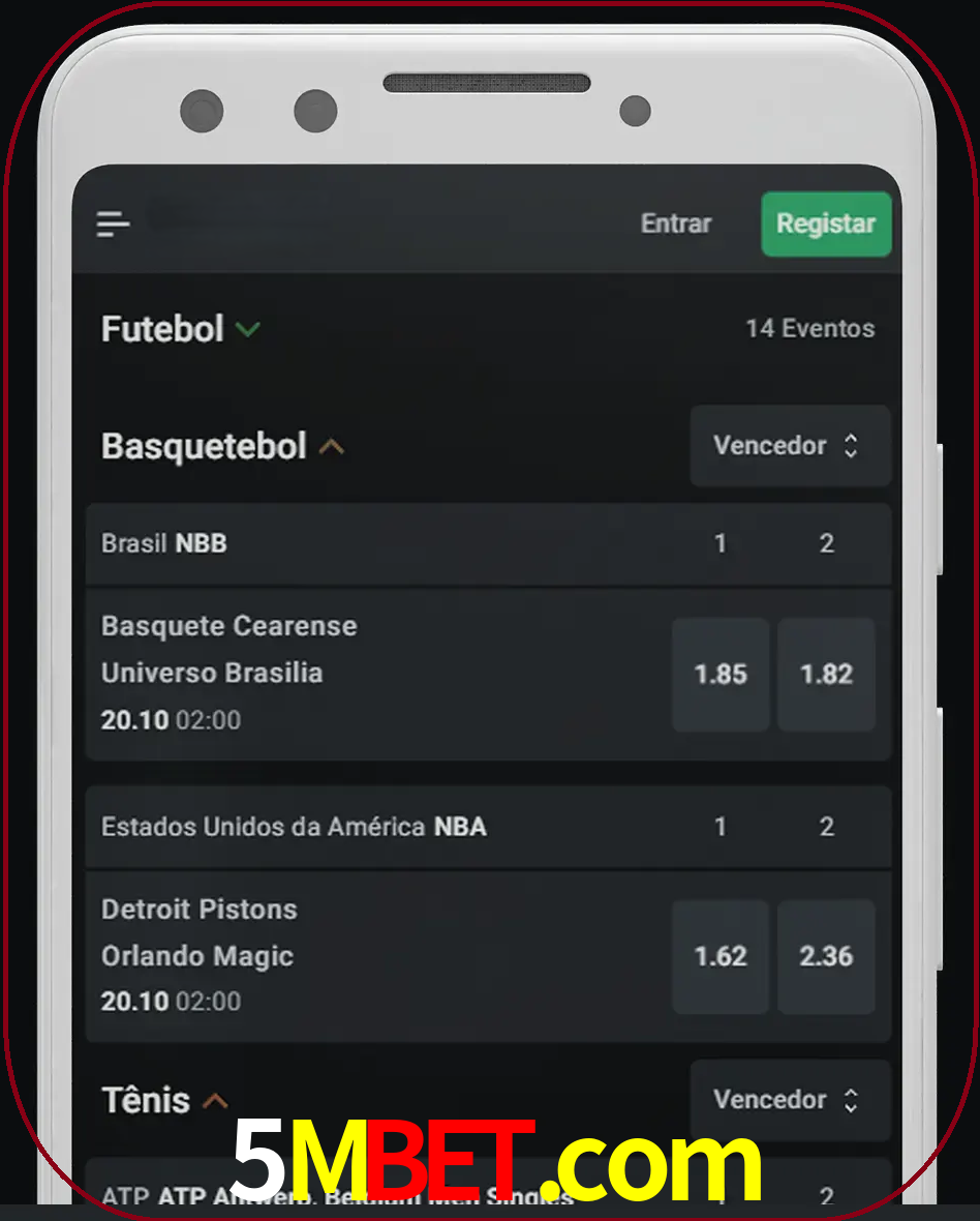 Aposte e assista aos esportes em formato ao vivo.